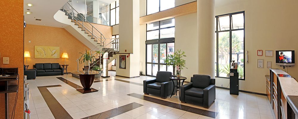 Lobby do Travel Inn Flats Ibirapuera