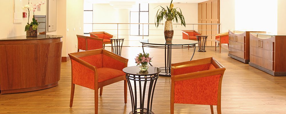 Recepção do Travel Inn Flats Ibirapuera
