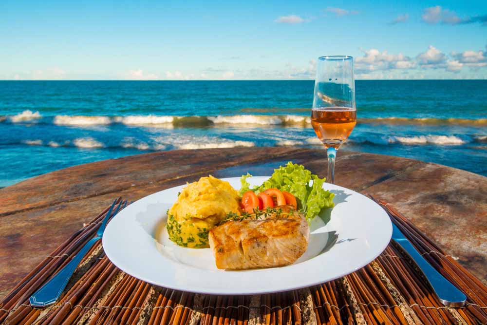 Gastronomia do Travel Inn Trancoso